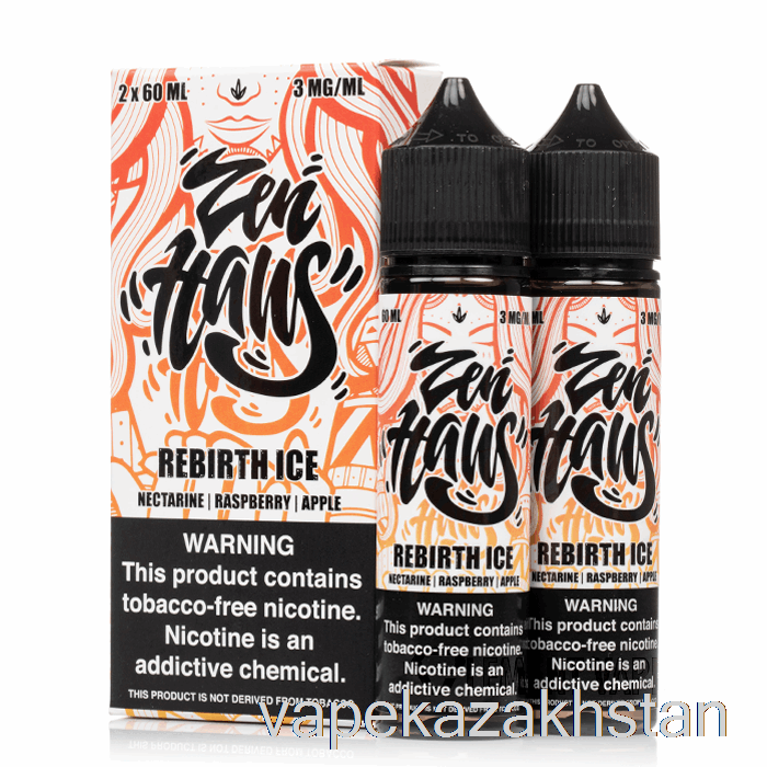 Vape Disposable Rebirth ICE - Zen Haus - 120mL 6mg